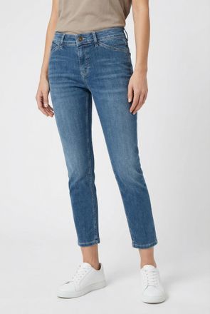 MAC Broeken 7/8-Jeans MAC Dream Summer, Damen, Gr. 32, L&auml;nge 28, blau (authentic used blau), Denim/Jeans, Obermaterial: 75% Baumwolle, 12% Modal, 9% Polyester, 4%