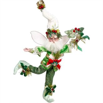 Mark Roberts Holly And Ivy Fairy - 10 In Green
