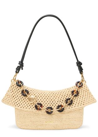 Loewe X Paulas Ibiza Ola Medium Raffia bag - Natural - One Size