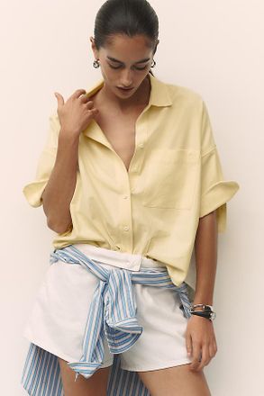 A Gold E Parker Denim Long Shorts