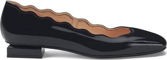 AGL Angie L Wave Patent Ballet Flat