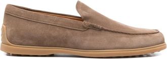 Tod's Ballerinas - Heren - Loafers - Bruin - 40 EU - Leer - Schoenen