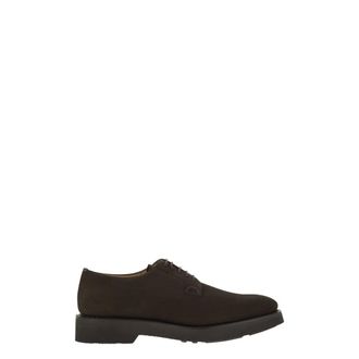 Churchs Laced Shoes, male, Brown, Size: 9 1/2 US Stratton L