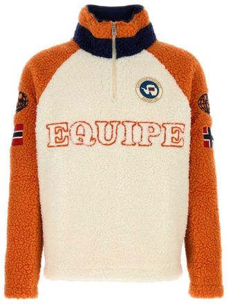 Napapijri Equipe fleece sweater - Beige