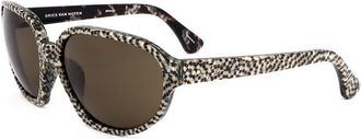 Linda Farrow DRIES VAN NOTEN DVN43 C2 Mens Sunglasses White Size 60