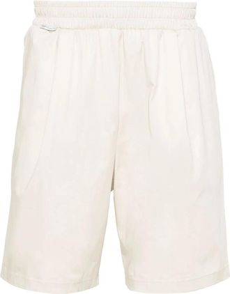 Family Fir$t Milano Milano Shorts - Heren - Korte Broeken - Wit - 2XL - Katoen - Korte Broeken