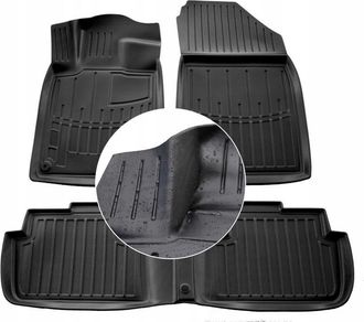 OEM Alfombrillas Y Limpiaparabrisas De Goma Citroen C5 1 2 2001-2008 Canales Ud