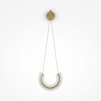 Maytoni Maya Ii Moderna L&aacute;mpara De Techo Colgante Led Integrada Dorada 3000k - Maytoni