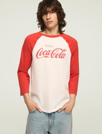 Lucky Brand Mens Coca Cola Classic Tee