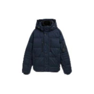 Tom Tailor Winterjas - Heren - Jassen - Blauw - Maat: XL
