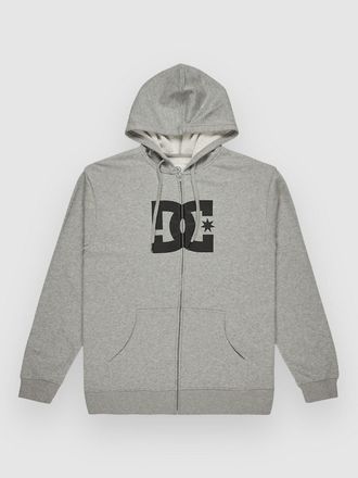 DC Star Zip Hoodie grijs