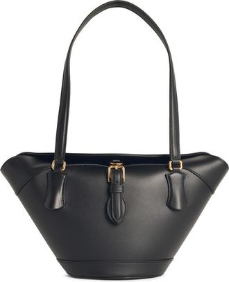 Dolce & Gabbana Sunset schwarzer Lear -Tasche