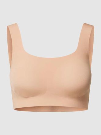 sloggi Bustier in unifarbenem Design Modell ZERO FEEL 2.0 in Beige, Größe XXL