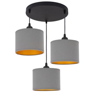 OEM L&aacute;mpara Tornado Am3k Gris-dorada