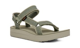 Ted Baker Teva Midform Universal Canvas Dames Sandalen in Zeewier