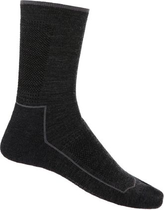 Icebreaker Womens Hike Cool-Lite 3/4 Crew Socks Black S