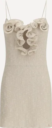 Magda Butrym Sleeveless cr&ecirc;pe beach mini Dress Female 38