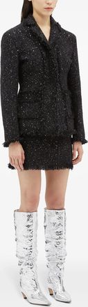 Msgm Womens Black Skirt - Size EU 34 (Womens)