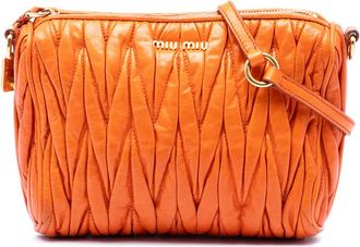 Miu Miu Pre-owned Miu Miu Matelasse Nappa Lux Charm Shoulder Bag Ladies I7RP6VYIWOJ1AVWF