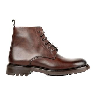 Exton Vienna Enkellaars - Heren - Schoenen - Bruin - Maat: 41 EU Leer