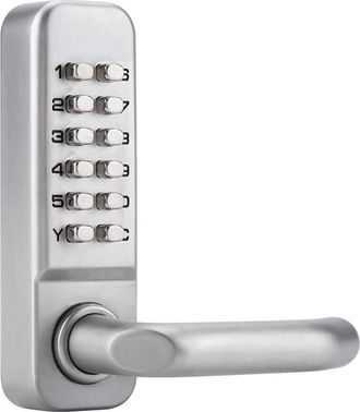 Infinite Cerradura Mec&aacute;nica De Combinaci&oacute;n Impermeable - Combinaci&oacute;n Ajustable Individualmente De 1 A 11 D&iacute;gitos - Para Puertas De Oficina De Madera