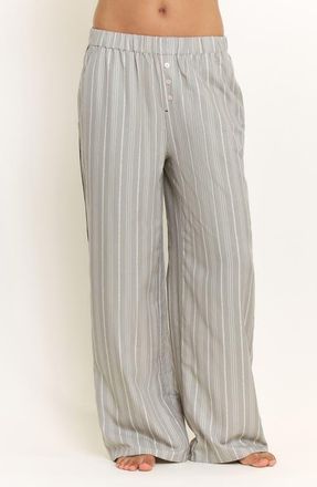 Honeydew Intimates Nap Era Striped Pajama Pants in Soft Olive Stripe at Nordstrom, Size X-Large