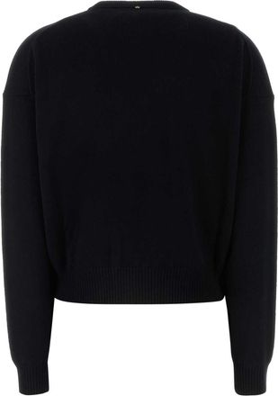 Sportmax Womens Polis Nero Exterior: Wool Cashmere Maglieria Sweater