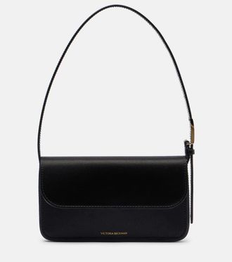Victoria Beckham Dorian Mini leather-trimmed shoulder bag