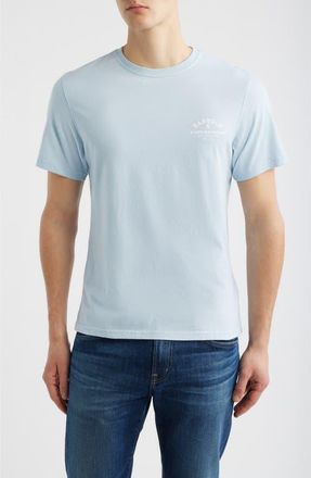 Barbour Cranmer Logo Graphic T-Shirt in Ocean Sky at Nordstrom, Size Xxx-Large