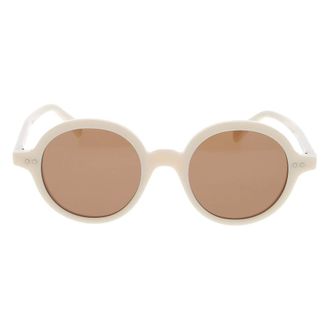 Celine Celine - Round Pantos Zonnebril - Dames - Accessoires - Beige - Maat: ONE Size