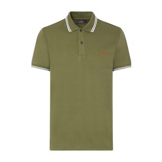 Peuterey Polo Shirts, male, Green, Size: 2XL New Medinilla STR 02 Polo