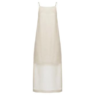 PESERICO Peserico, Midi Dresses, female, White, Size: M Aurea Dress
