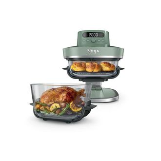 Ninja As090eugn Freidora Sencillo 5,7 L Independiente 2000 W Freidora De Aire Caliente Verde