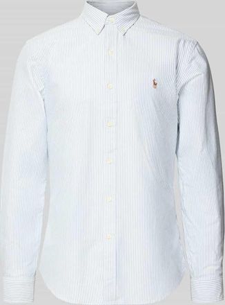 Polo Ralph Lauren Slim Fit Freizeithemd aus reiner Baumwolle Modell OXFORD in Hellblau, Größe XXL
