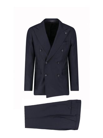 Tagliatore Double-breasted suit in virgin wool