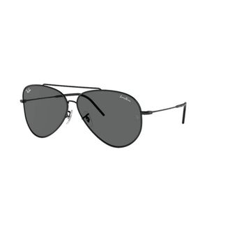 Ray-Ban Stijlvolle Aviator Zonnebril - unisex - Zonnebrillen - Zwart - 62 MM - Accessoires