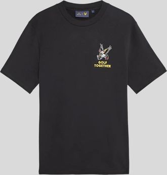 Lyle & Scott Lyle And Scott Mens Friends of a Feather Graphic T-Shirt - Black - Size: 38
