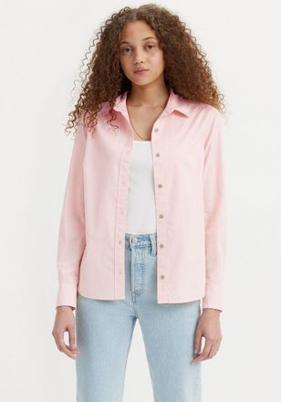 Levi's Hemdbluse LEVIS The Classic, Damen, Gr. XS (34), potpourri poplin, Web, Obermaterial: 100% Baumwolle, figurumspielend h&uuml;ftlang, 1-Knopf-Manschette mit