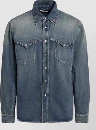 Versace long sleeve shirt point collar pockets
