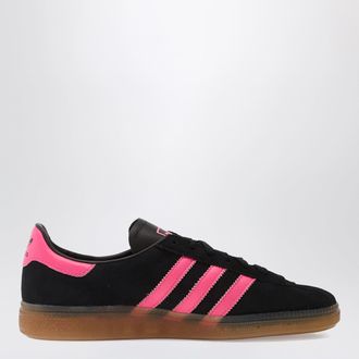 adidas Originals Sneaker M&uuml;nchen in suede nera/fucsia