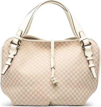 Celine 2007 Macadam Bittersweet canvas tas - Bruin