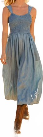 Nic+Zoe Denim Sarah Dress In Mid Wash