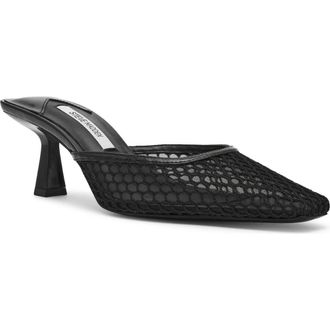Steve Madden Alyse Mule in Black Open Mesh at Nordstrom Rack, Size 9.5
