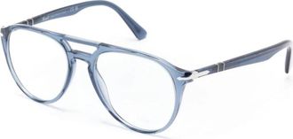 Persol Po 3160V 1197 Optical Frame - Heren - Brillen - Blauw - 52 MM - Accessoires