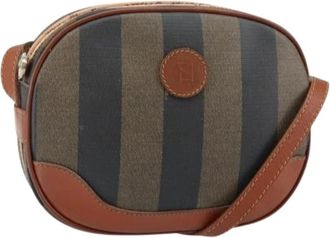 Fendi Pre-owned Leren Crossbodytas - Dames - Vintage Schoudertas - Veelkleurig - ONE Size - Leer - Vintage