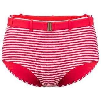 Seafolly Clubhouse Belted Hollywood Hipster Bikini-Bottom f&uuml;r Damen | rosa
