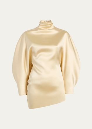 Khaite Harlow High-Neck Top