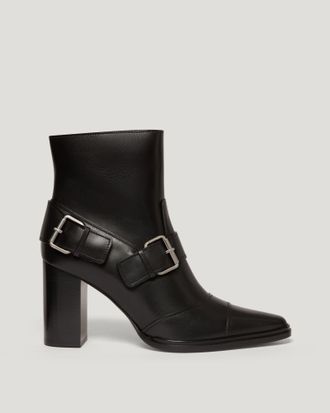 Belstaff Alder Boot Womens Smooth Leather Black Size UK 3