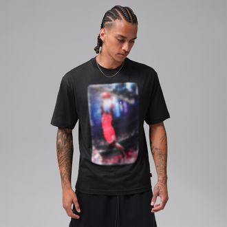 Nike Jordan Mens Jordan Brooklyn T-Shirt in Black | IX5367-045