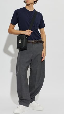Tom Ford Crew Neck T-shirt, Mens, Navy Blue
